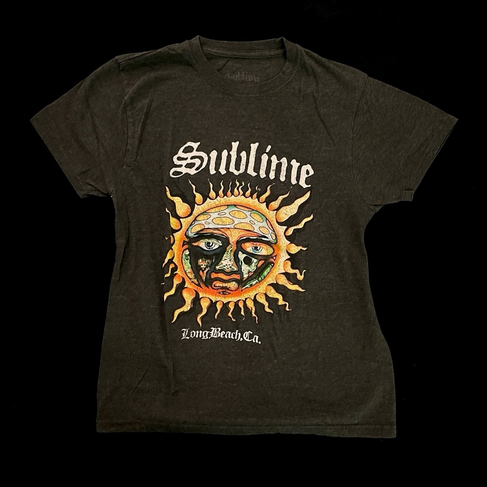 Sublime Graphic Tee with Sun Design